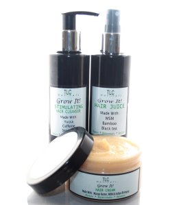 TLC Naturals Grow It Bundle - natural, organic, vegan, hair product for curly hair, natural hair, afro, mixed race, produits pour la croissance des cheveux, hair, beauty, fashion, dreadlocks, sisterlocks, locs, hair growth, handmade, product reviews, straight hair, wavy hair, kids, children, best hair products, chemical free, hair juice, intense serum, product reviews, ethical, hair loss, hair fall, pousse des cheveux, balding, alopecia, chemotherapy, post partum, shedding, breakage, permed, relaxed, thinning hair, thick hair, long hair, quick, growth, naturligt hår, långt hår, hår tillväxt, produkt, produkt för långt hår, växer håret längre, produkt för tjockt hår, produkt för hår tillväxt, växa hår snabbt, produkt vegan hår, naturligt hår produkt, ekologisk hår produkt, grow it gals, hair loss, thinning hair, alopecia areata, bald patches, men, women, thinning hair, diffuse, pattern, baldness, androgenic alopecia, bald, hair growth products for women, women, grow it gals,