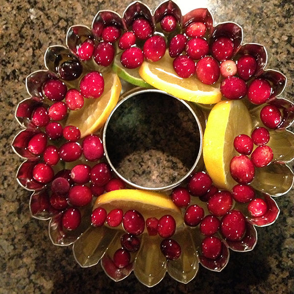 ice ring, jingle juice, festive, food, christmas, recipes, holidays,